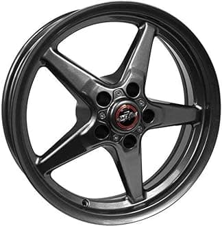 Race Star - 92 Drag Star Bracket Racer 18x5 5x115BC 2.00BS Metallic Gray Wheel (92-850445G)