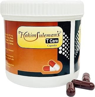 Hakim Suleman's T Care Capsule – Immunity Booster & Energy Support, Ayurvedic Herbal Supplement - 45 Capsules