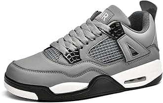 MevoitWomens Mens Air 4 Retro Classic Skate Trainers Lightweight Basketball Shoes Casual Sneakers Work Running Walking Zapatos