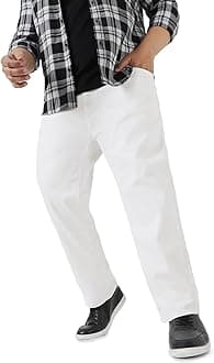 Urbano Plus Men's Regular Fit Denim Jeans Stretchable
