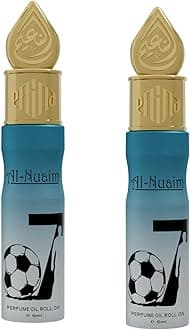Al-NuaimAttar Roll On for Men & Women - 6ml (Pack of 2-6ml Each, O7)