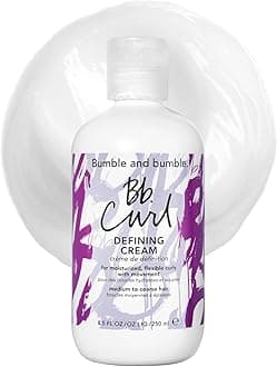 Bumble and bumble. Curl Defining Styling Cream | For Moisturized Flexible Curls | Anti Frizz | Coily, Curly, Wavy | With Jojoba Oil, Avocado Oil + Coconut Oil