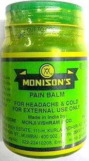 CROW Monison Ayurvedic Pain Balm, 100 g - Pack of 2