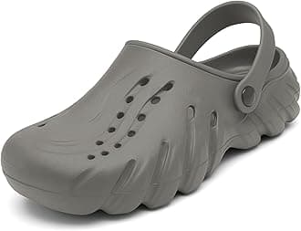 KraasaExtra Soft Men's Classic Casual Sports Clogs/Sandals with Adjustable Back Strap for Adult | Comfortable & Lightweight| Stylish & Anti-Skid| Waterproof & Everyday Use Mules for Gents/Boys