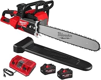 Chainsaws For Milwaukee 2827-22 M18 FUEL 18V 20" Dual Battery Chainsaw Kit,Tool and Equipment,with toolbox