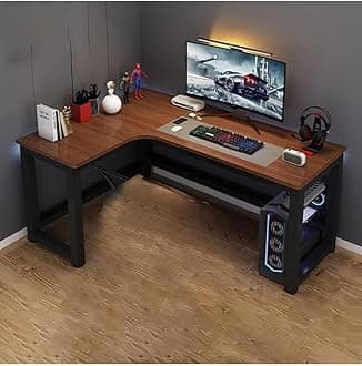 Computer and Multifunction Table Home Office Workstation 120X100 cm (Left Corner)