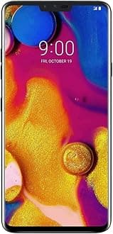 LGV40 ThinQ 64GB GSM Unlocked (AT&T/T-Mobile) 5-Camera Smartphone w/ 6.4 QHD+ Display - Aurora Black