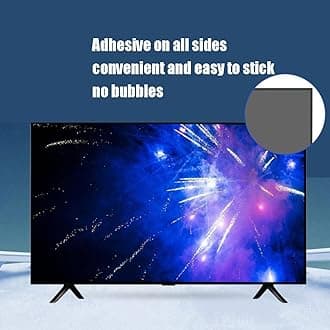 JCSKY 65 Inch TV Screen Protector, Frosted Anti Glare/Anti Blue Light/Dustproof Filter Film, Protect Your Eyes for SHARP, SONY, SAMSUNG, Hisense, LG Etc - 65Inch (1432 * 803mm)