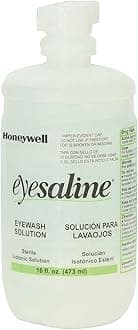 Emergency Eyewash 32-000454-0000 Eyesaline Wall Station Refill Bottles, 16 oz. (Pack of 12)