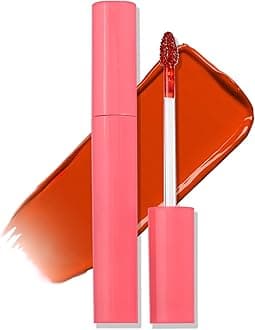 Erinde Peel Off Lip Liner Stain Masque, Long Lasting Tattoo Lip Stain, Matte Finish Peel Off Lip Tint, Waterproof and Transfer Proof, Non-Stick Cup Tinted Lip Stain, 01