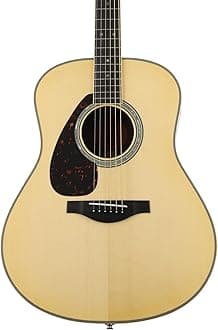 Yamaha L-Series LL16 Left Handed Acoustic-Electric Guitar with Gig Bag - Natural