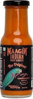 Naagin original (230gm), Indian hot chilli sauce, made from sankeswari chilli, medium spicy