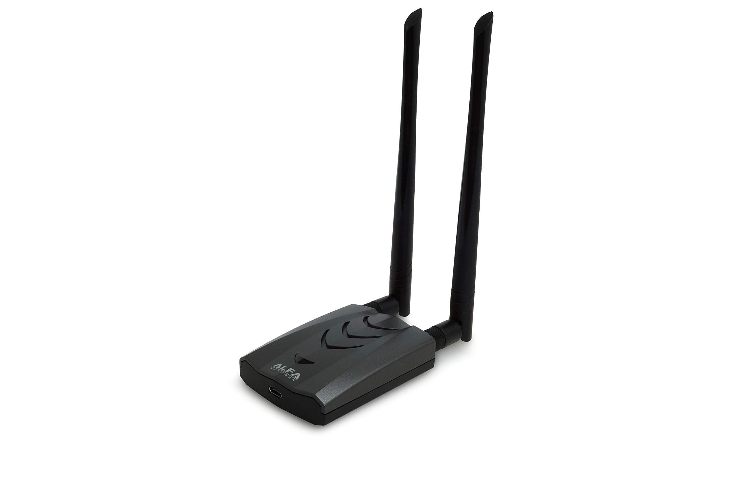New Version Type-C WiFi USB ALFA AWUS036ACH Type-C Long-Range Dual-Band AC1200 Wireless USB Wi-Fi Adapter w/2x 5dBi External Antennas 2.4GHz 300Mbps/5GHz 867Mbps 802.11ac & A, B, G, N