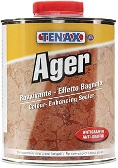 Tenax Ager Color Enhancing Granite Sealer, Marble Sealer, & Stone Sealer - 1 Quart