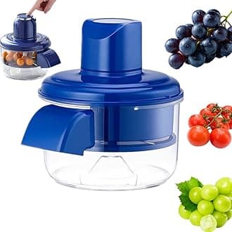 2025 New Grape Peeling Machine, Automatic Small Fruit Garlic Peeling Machine, Rechargeable Electric Commercial Peeler, Garlics Skin Remover Tool, for Grapes, Garlic, Tomato, Cherries