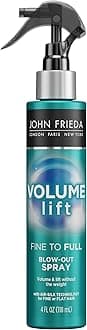 Volume Lift Fine To Full Blowout Spray For Fine Hair, Packaging May Vary, Green, 4 Fl Oz, 4 Fl Oz (Pack Of 1)