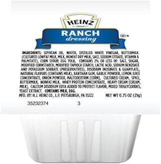 Ranch Dressing (0.75oz Packets, Pack of 100)