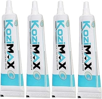 Kozimax Skin Lightening Cream : 15 grams : Pack of 04