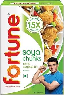 Soya Chunks, 15x more protein than milk, 200 grams / 200g+25g