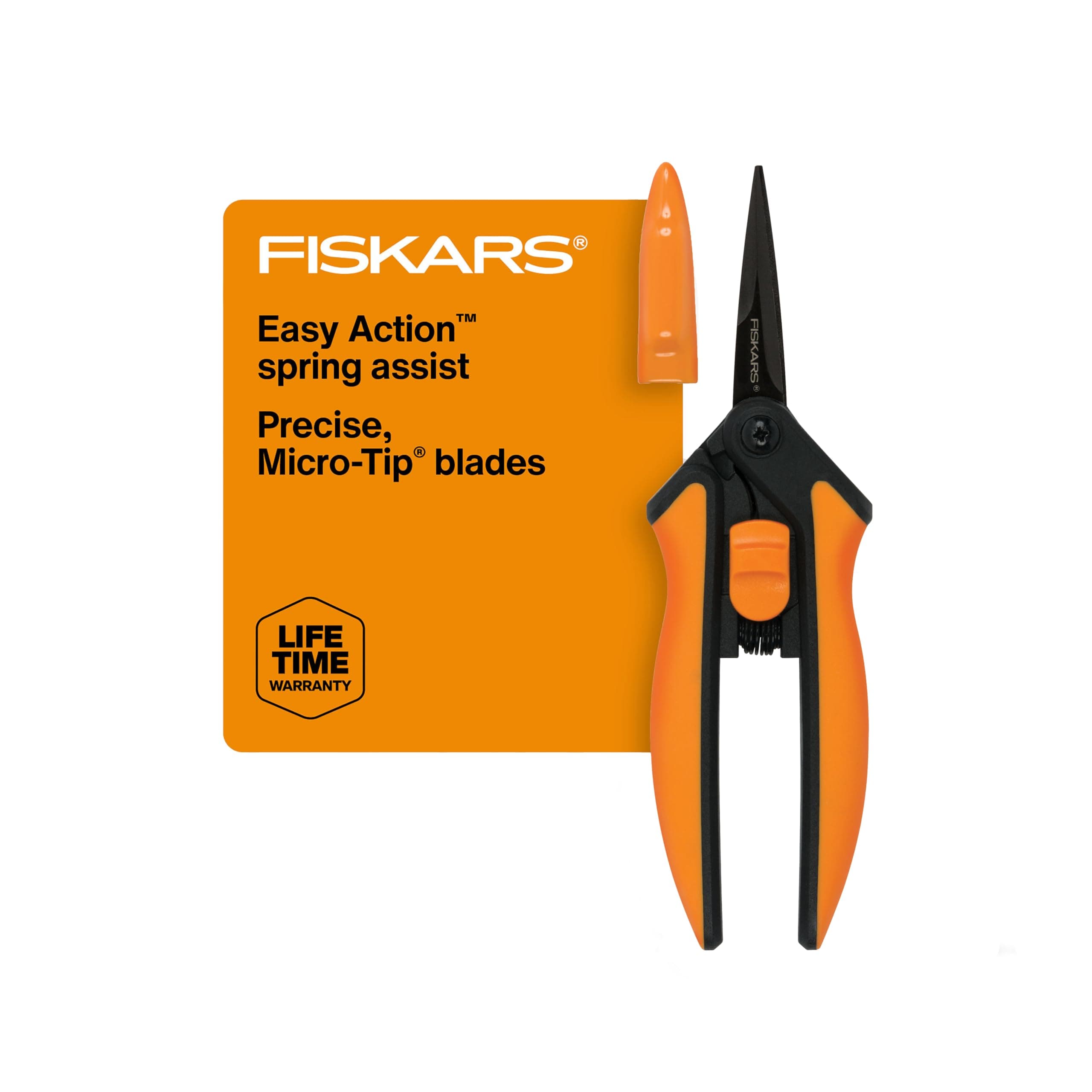 Non-stick Softgrip Micro-Tip Pruning Snip