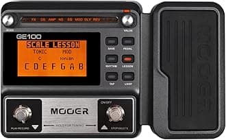 MOOER GE100 Guitar Pedal Multi-effects Processor with Looper Amp