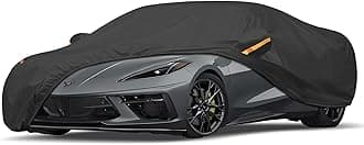 UV Protection Car Cover Windproof Dustproof Scratch Resistant Outdoor Universal Full Car Covers (5-Coupe Car Cover, C3-Fit Coupe/Cabrio-Length 175-182 inch)