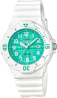 Womens Quartz Watch, Analog Display and Resin Strap