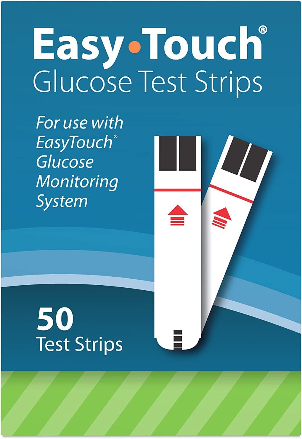 Easy Touch Glucose Test Strip - 50ct