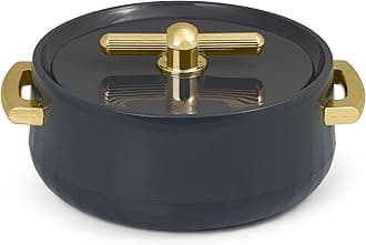 SELVEL Giving shape to life! stainless steel Elegance 1700ml Casserole|Advanced PU Insulation|Elegant Design Insulation|Keeps Food hot & Fresh for Long Hours|(Dark Grey 1700 Ml)