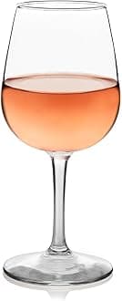 All Purpose Wine Glasses, Classic, White and Red Wine Glasses Set of 12, Stemmed Glass Drinking Cups Set for Dinner Parties, Holiday Gatherings