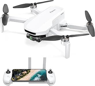 Potensic ATOM LT Drone with Camera, 2.5K Video, GPS, EIS Hand-Shake Correction, Maximum Transmission Distance 4km, Foldable, Flight Time 40 Minutes, Lightweight, Brushless Motor, Suitable for Outdoor