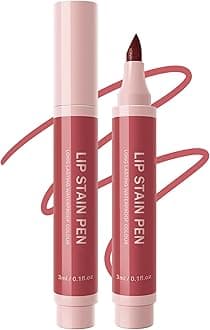 Lip Stain Marker Pen, Hydrating Lip Stain Liquid Lip Liner Pencil