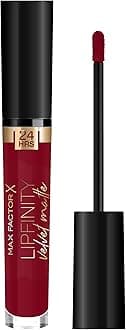Max Factor Lipfinity Velvet Matte Lipstick, Red Allure - 3.5 ml