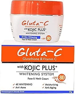 GLUTA C Ardent Glutathione & Vitamin C with Kojic Plus+ Whitening System Face & Neck Cream