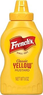 French's Classic Yellow Mustard (226 G) | Prepared With Authentic Mustard Seeds | No Artificial Flavours | Gluten Free