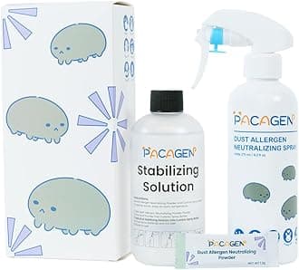 Dust Allergen Neutralizing Spray for Humans - Perfect for Home Use, Immediate Results, Easy to Use, and Pet Friendly - A Few Sprays Away from A Clear Day