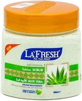 La Fresh Aloe Vera Face & Body Scrub - 500ml