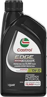 EDGE High Mileage 10W-30 Advanced Full Synthetic Motor Oil, 1 Quart