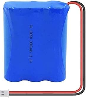 JiaggO Rechargeable Battery Electronics 3 18650 Rechargeable Cell Group Replacement Li-Ion 11.1V 3800Mah 18650 Lithium Battery Pack with Xh-1PCS