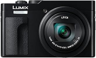 Panasonic LUMIX TZ/ZS99 Point and Shoot Camera, Compact Camera for Travel with 30x Zoom with 24-720mm Zoom Lens, and 4K Video/Photo, Great for Travel and Concerts, DC-TZ99 (Black)