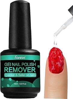 Gel Nail Polish Remover for Home Use - 3-5 Minute Quick Removal, No Soak or Foil Needed, Safe Non-Damaging Formula for Natural Nails, Professional Gel Polish Remover for Nails