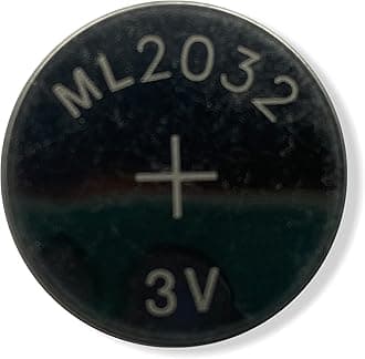ML2032 Rechargeable ML 2032 Button Cell Battery for Logitech K750 Keyboard BIOS, CMOS, Dreamcast