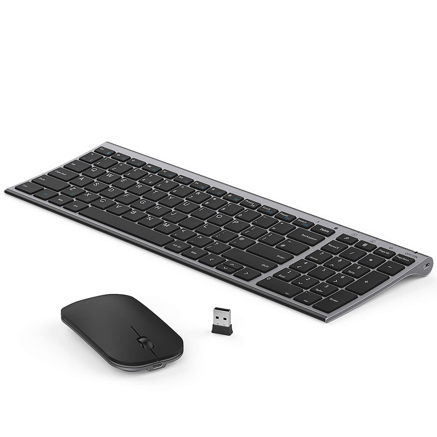 Small Keyboard Mouse with Number Pad