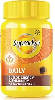 - Supradyn Daily, India's No. 1 Multivitamin Tablets for Women | With Vitamin A, B Complex, C, D, E, Zinc and Magnesium for Energy, Immunity and Overall Health | 60 tablets