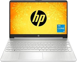 HP 15, 12 Gen Intel Core i5-1235U, 8GB DDR4, 512GB SSD, 15.6-inch(39.6cm), Anti-Glare, Micro-Edge, FHD Laptop, Intel UHD Graphics, 720p HD Camera, Backlit KB (Win 11, Office 21, Silver, 1.69kg)
