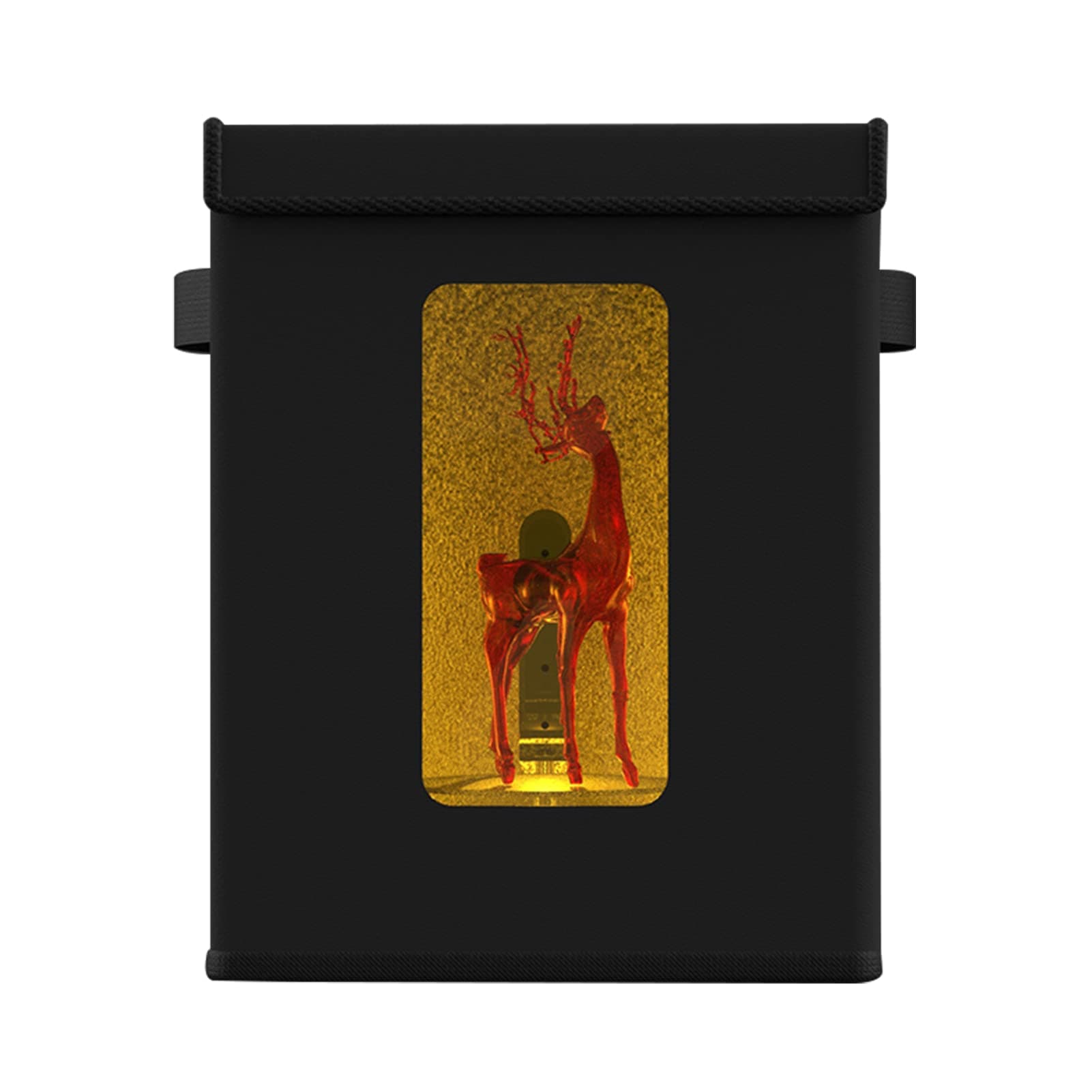 UV Curing lamp,Wisepro Foldable UV Curing Box Large Size 220*220*270mm 405nm Resin 3D Printing Models Dryer Lamp with Solar Turntable Adjustable Timer for SLA DLP LCD 3D Printer