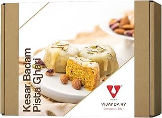 VIJAY DAIRY | Kesar Badam Pista Ghari Sweets (200 GM)
