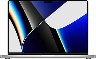 Apple 2021 MacBook Pro (16-inch, Apple M1 Pro chip with 10‑core CPU and 16‑core GPU, 16GB RAM, 1TB SSD) - Silver; English (Renewed)