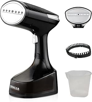 INALSA Steamer for Ironing Clothes - 1600W Handheld Garment Steamer - 25g/min High Steam, Fast Heat-Up time, 340 ml Tank, Vertical & Horizontal Steam Iron for Clothes, Garment Steamer (Cosicosy)