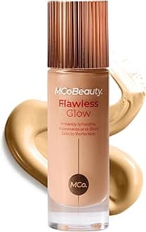 Flawless Glow Luminous Skin Filter 3.5 Light - 4-in-1 Liquid Foundation Primer Highlighter Makeup - Dewy Radiant Skin Tint with Squalane for Face - Buildable Glow Complexion Booster - 1 Fl